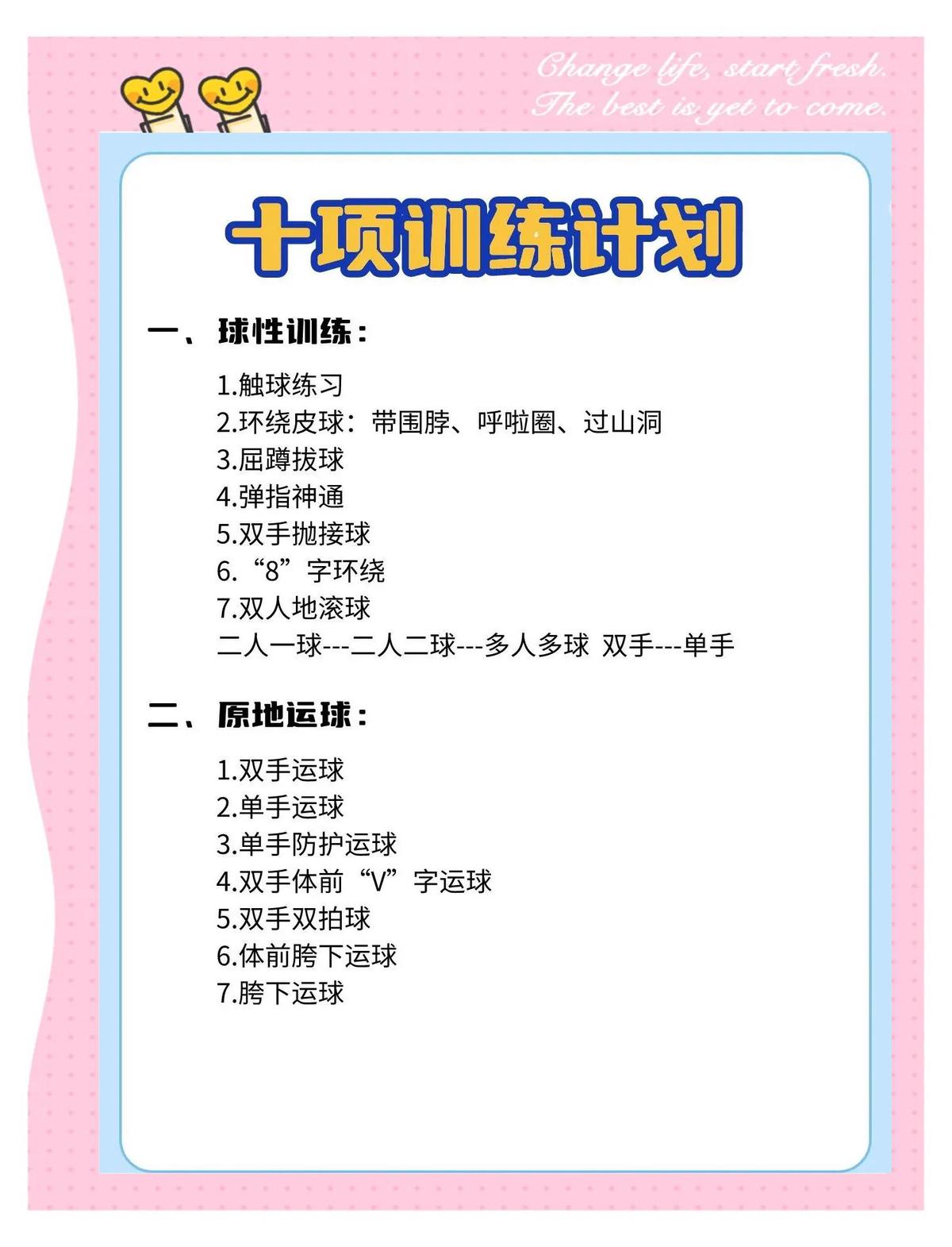 篮球运动训练的任务